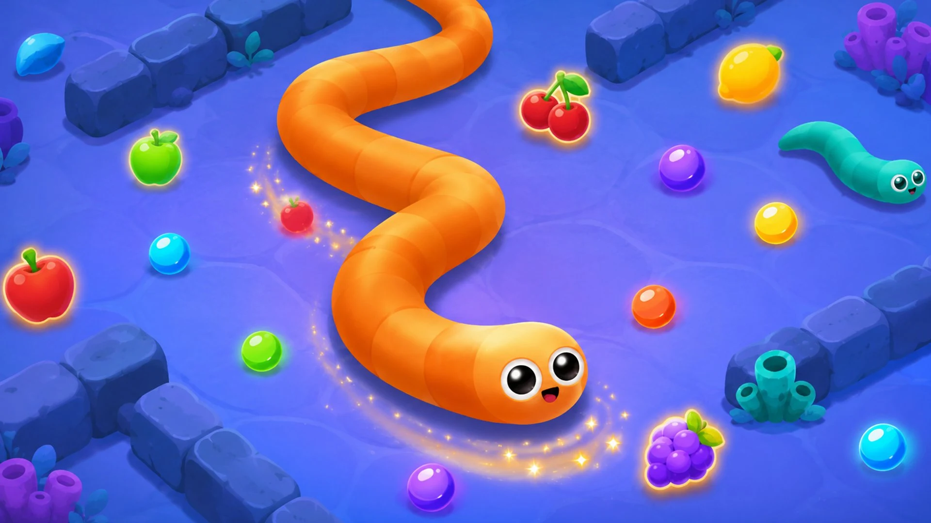 Classsic Snak: Worm Zone screenshot